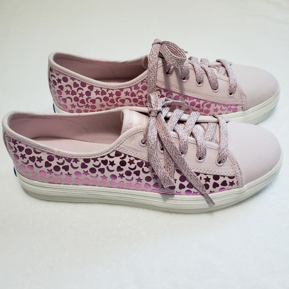 Keds Pink Kickstart Iridescent Stud sneakers  - Picture 3 of 8